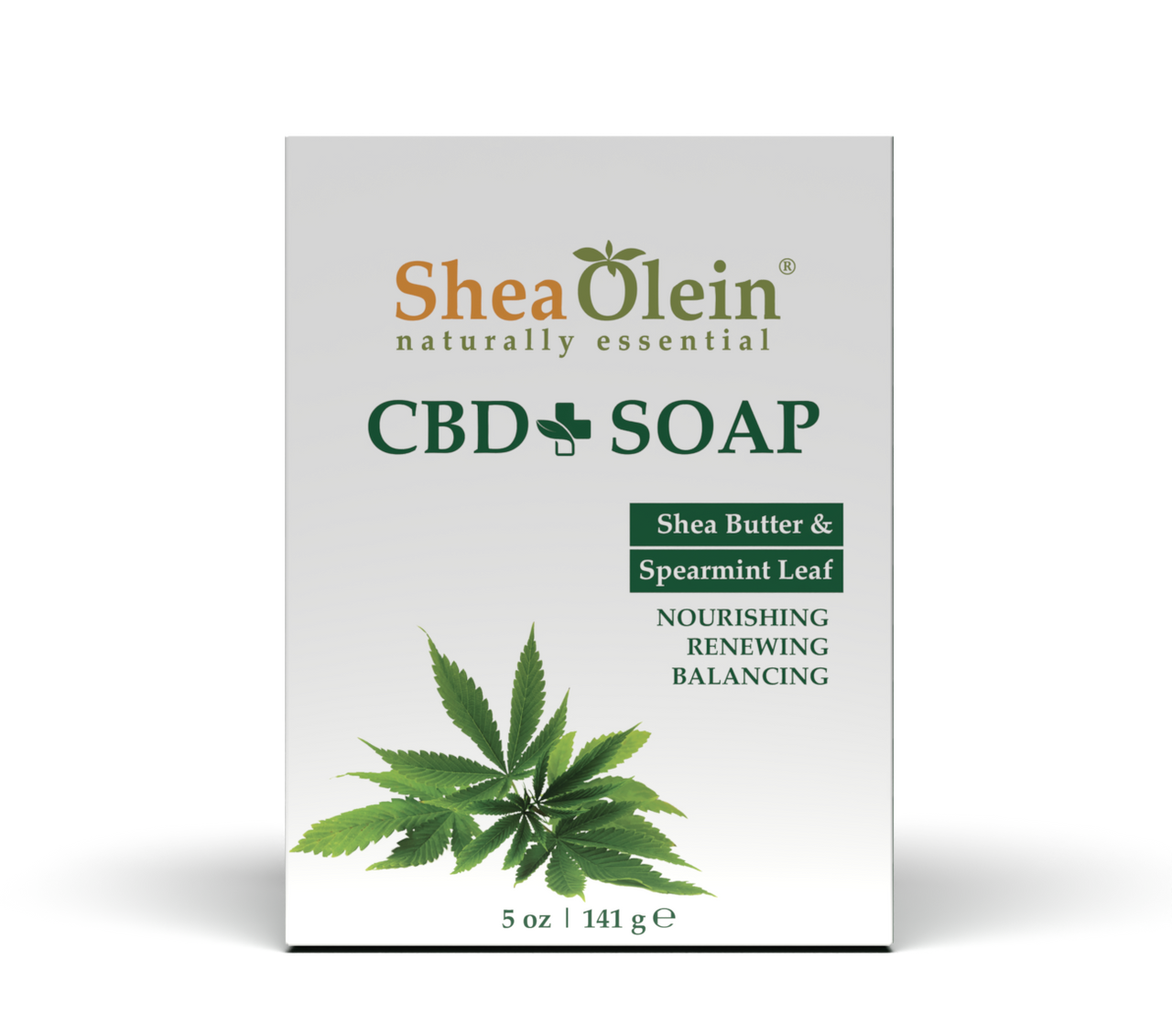 CBD WITH SHEA BUTTER & SPEARMINT LEAF SOAP BAR