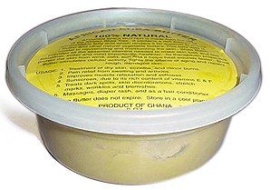 AFRICAN RAW SHEA BUTTER 8 OZ.