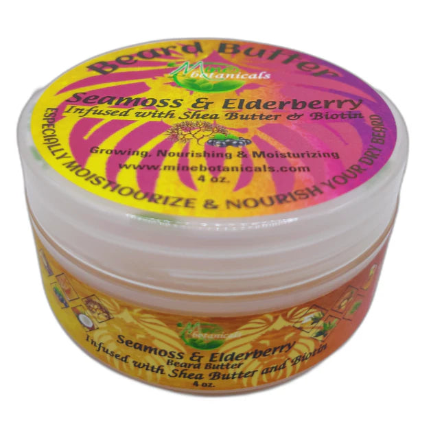 BEARD BUTTER WITH SEAMOSS & ELDERBERRY