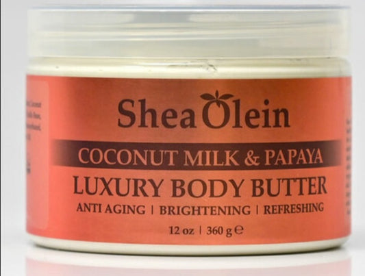 COCONUT MILK & PAPAYA LUXURY BODY BUTTER