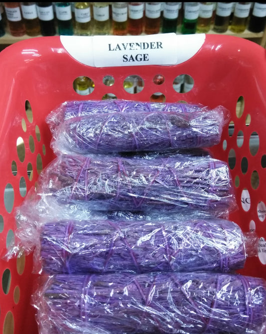 LAVENDER SAGE/SMUDGE 4"